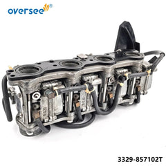 Carburetor Kit 857102T2 / 3 / 4 / 7 For Mercury 60HP 4 Stroke 4 Cyl Outboard Motor 3329-857102T 4PCS/1Set