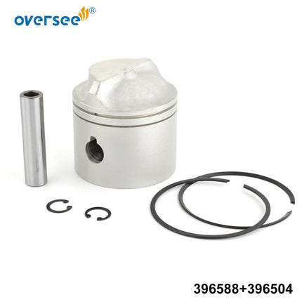 0396588 Piston Assy +030 For Evinrude Outboard E80-115HP Engine 5006667 0393929 392903