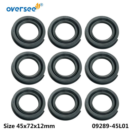 09289-45L01 Oil Seal For Suzuki Outboard Motor 2T 40HP Crankshaft use Size 45x72x12mm; 09289-45L01-00