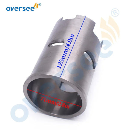11212-96350 Cylinder Liner Sleeve For SUZUKI 2T DT 25-30HP Outboard Motor PISTON 71MM