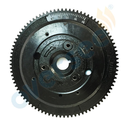 66T-85550 Electrical Start Flywheel For Yamaha Outboard Motor2T E40X 40XMH Rator Parsun,Hidea,SEAPRO,HDX etc66T-85550-10