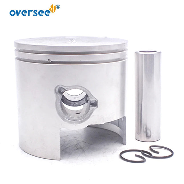 Supervisar Marine T85; 688-11631-03; Kit de pistón 688-11631 con juego de anillos de pistón 688-11603, repuesto STD para motor fueraborda Yamaha Parsun 75HP 85HP 90HP de 2 tiempos