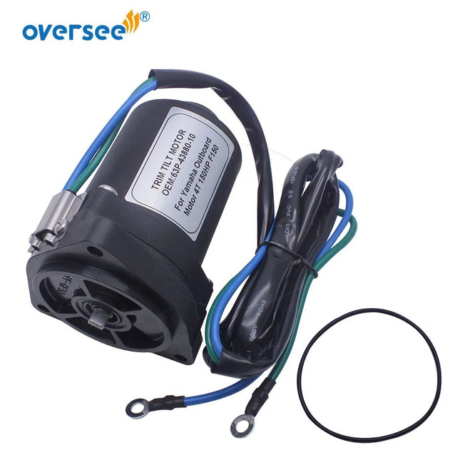 63P-43880 Trim Tilt Motor For Yamaha Outboard Motor 4T 150HP F150 63P-43880-10.63P-43880-11;63P-43880-00 Top Real Engine P...