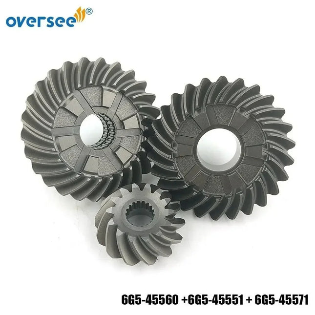 6G5 Gear Set For Yamaha Outboard 2/4T 150HP 175HP 200HP Boat Engine 6G5-45560 6G5-45551 6G5-45571