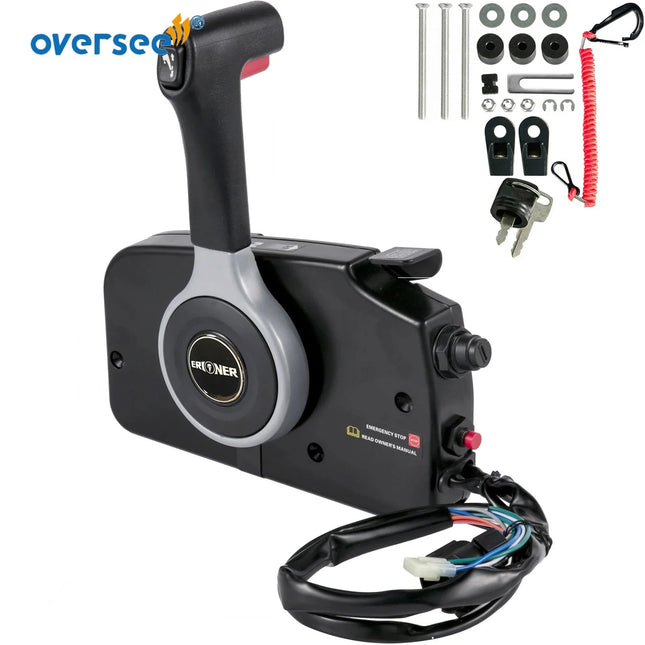 67200-93J50 Remote Control Box Push For Suzuki Outboard Motor Single Handle