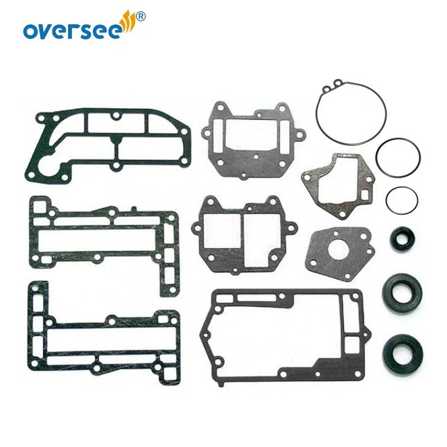 Supervisar Marina 6G1-W0001; 6G1-W0001-21; 6G1-W0001-C1; 6G1-W0001-02 Reemplazo del kit de juntas de carcasa inferior para motor fueraborda Yamaha 6HP 8HP de 2 tiempos