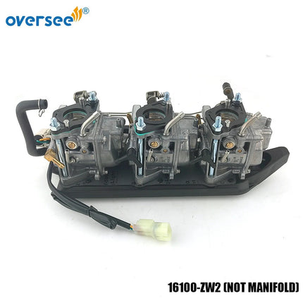 16100-ZW2 Carburetor Kit NOT MANIFOLD Electric Reed Valve For Honda 4T BF25 30HP