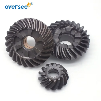69W Gear set For Yamaha Outboard Motor 4 stroke 60HP Seapro Hidea 69W-45551-00 69W-45560-00 62Y-45570-00 Top Real Engine P...