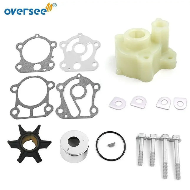 Kit de reparación de bomba de agua marina Oversee 688-W0078-00 692-W0078-A0 00 Reemplazo para motor fueraborda Yamaha 75hp 80hp 85hp 90hp Sierra 18-3371 de 2/4 tiempos