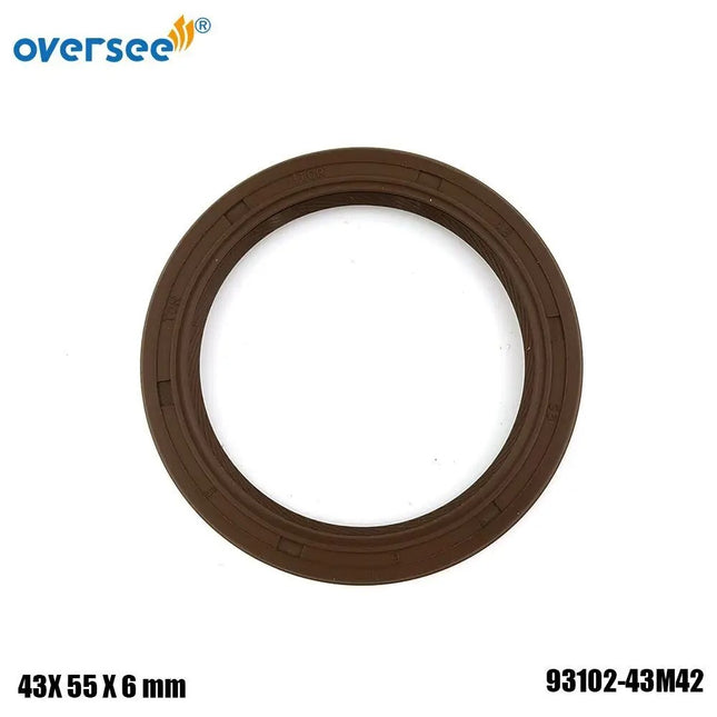 Supervise el sello de aceite 93102-43M42 para el fueraborda F 25 de Yamaha - 60HP 4 tiempos