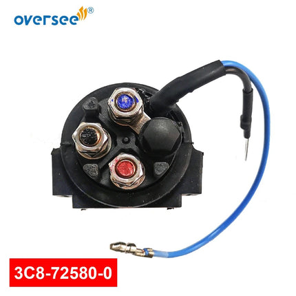 Supervisar el conjunto de relé de inclinación y ajuste eléctrico del solenoide de barco marino PTT 3C8-72580-0 para fueraborda Tohatsu Nissan Mercury Quicksilver de 2/4 tiempos