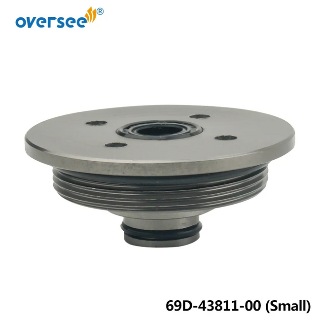 Conjunto de tapa de tornillo Topreal 69D-43821 para Motor fueraborda Yamaha conjunto de inclinación de ajuste Manual 4 agujeros 69D-43170-10-4D lado de mango pequeño