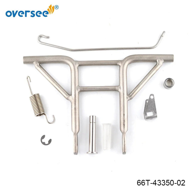 Conjunto de receptor 66T-43350-02-00 para Motor fueraborda de barco Yamaha F25 E40X 66T433500200 66T-43350 66T-43350-01-00 