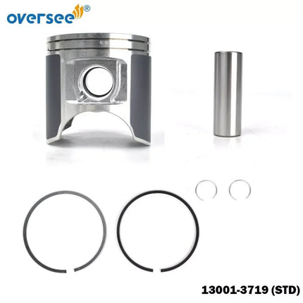 1set 13001-3719 Piston & Ring Set STD 47-207 For PWC KAWASAKI 750/1100 STX ZXI Outboard Engine