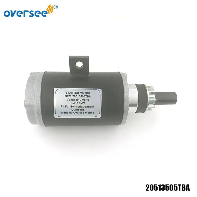 20513505TBA Starter Motor for Evinrude Johnson Outboard 50 60 65 70 75 HP 1062940 1799640 384777 386657