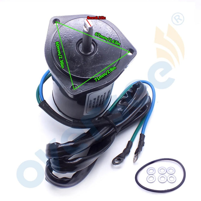 Supervisar Marina 62Y-43880; 62Y-43880-01; 62Y-43880-02; Conjunto de Motor de inclinación embellecedor 69W-43880 para Motor fueraborda Yamaha 40HP 50HP 70HP 90HP 100HP de 2 tiempos y 4 tiempos