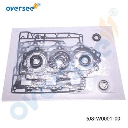 6J8-W0001 Gear Box Repair Gasket Kit 18-2789 For Yamaha Outboard Motor 6J8-W0001-21 6J8-W0001-C2 6J8-W0001-C1