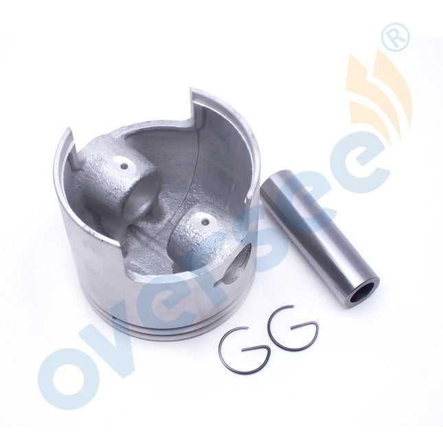 Supervisar Marine T85; 688-11631-03; Kit de pistón 688-11631 con juego de anillos de pistón 688-11603, repuesto STD para motor fueraborda Yamaha Parsun 75HP 85HP 90HP de 2 tiempos