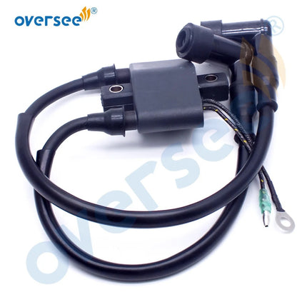 3A0-06048 Ignition Coil For Tohatsu Mercury Outboard Motor Parts 25 30HP 3A0-06048-1 160643 8M0047311 with Plug Cap