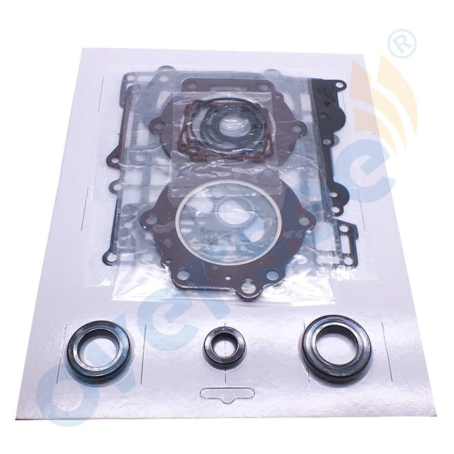 Supervisar Marine 6L2-W0001; 6L2-W0001-03 Reemplazo del kit de juntas de cabezal de potencia para motor fueraborda de 2 tiempos Yamaha 6L2 Series 20HP 25HP