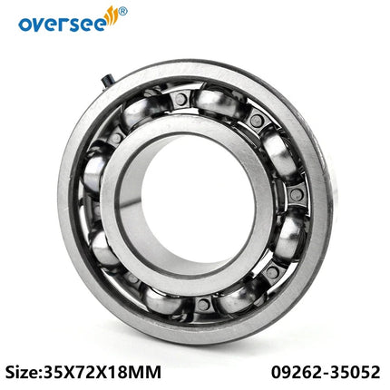 Ball Bearing 09262-35052 For SUZUKI Outboard 2 Stroke DT40-65HP Marine Crankshaft Parts 35x72x18