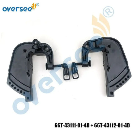 66T-43111-01-4D + 66T-43112-01-4D BRACKET KIT CLAMP Manual For YAMAHA Outboard Engine