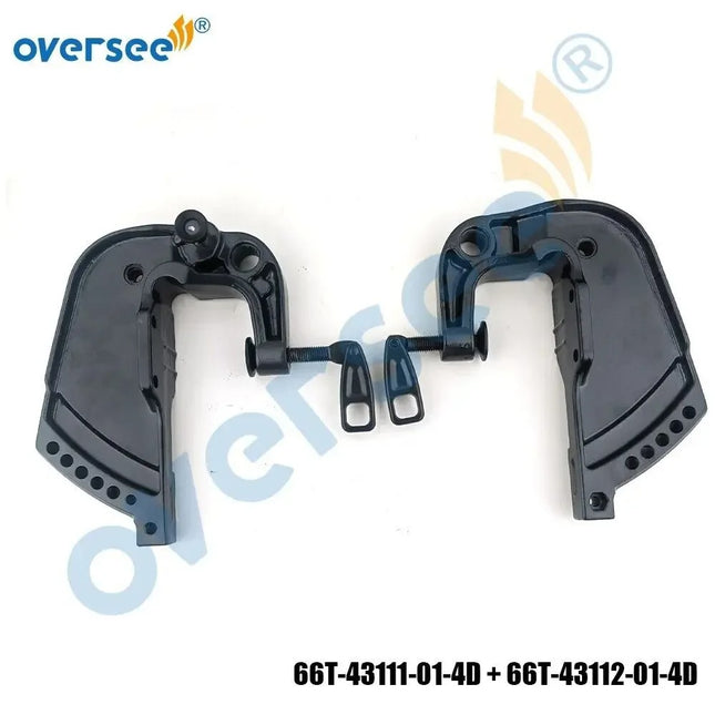 66T-43111-01-4D Manual de abrazadera de soporte para motor fueraborda Yamaha de 4 tiempos 25HP F25 2005-15 