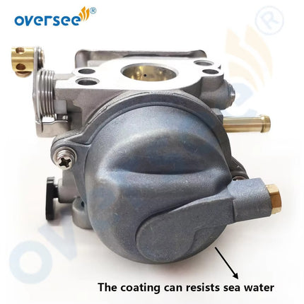 67D-14301-13 Carburetor With Gaskets 68D-E3646-A0 For YAMAHA 4HP 4 Stroke Outboard Motor 5HP 68D-14301-13 67D-14301