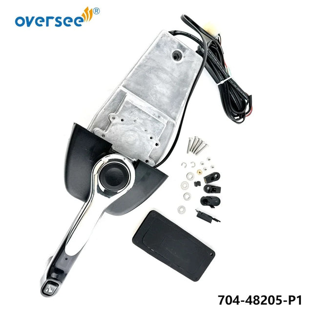 704-48205-P1-00 apto para Yamaha nuevo OEM Binnacle soporte de consola superior caja de Control remoto de barco 704-48205-P1 