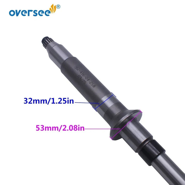 63P-45501 Driver Shaft XL For Yamaha Outboard Motor 4T F150HP 25" Gear Case 63P-45501-10 Lower Unit Using