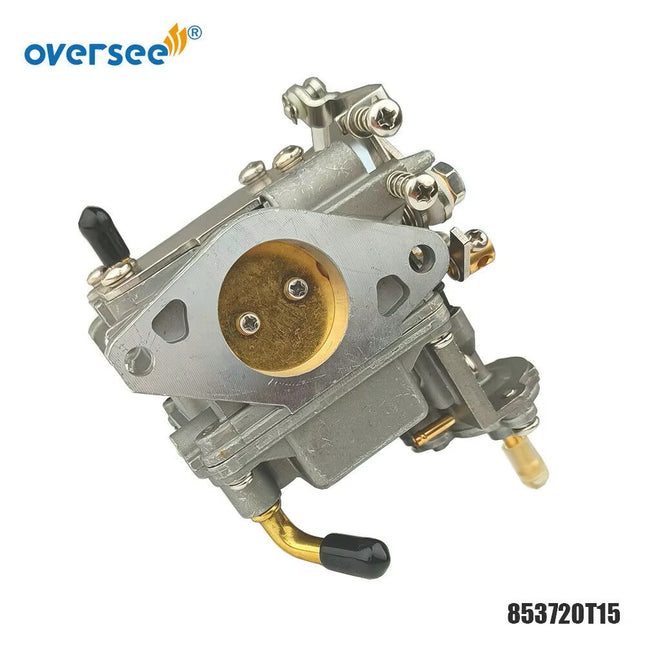 853720T15 Carburetor For Mercury Mariner Outboard Motor 4-stroke 15HP 853720T21 8M0109535