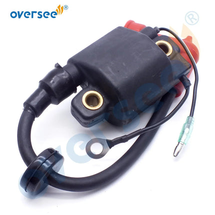 6H3-85570 Ignition Coil For Yamaha Outboard Motor 2T Parsun T60 Hidea Seapro HDX 6H3-85570-10; 6H3-85570-00