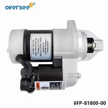 6FP-81800 Starter Motor Assy for Yamaha Outboard F75 F90 HP Engine 6FP-81800-00 High Quality Starting Motor