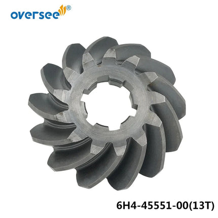 Pinion Gear 6H4-45551-01 For Yamaha 3 Cyl 4T 40/50HP Outboard Motor 13T Pinion 6H4-45551-00 6J8-45551