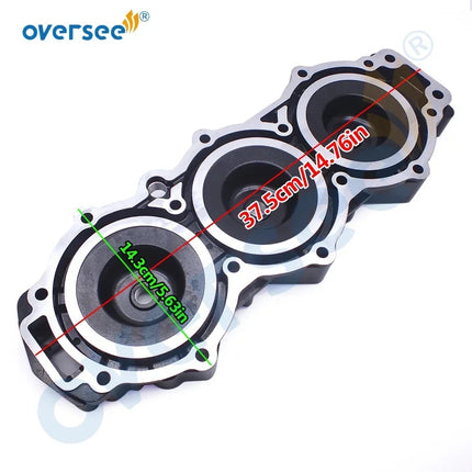 688-11111-02-1S Head Cylinder + 688-11181-02-00 Gasket For Yamaha Outboard Motor 2T 85HP Parsun T85 T85-05000002
