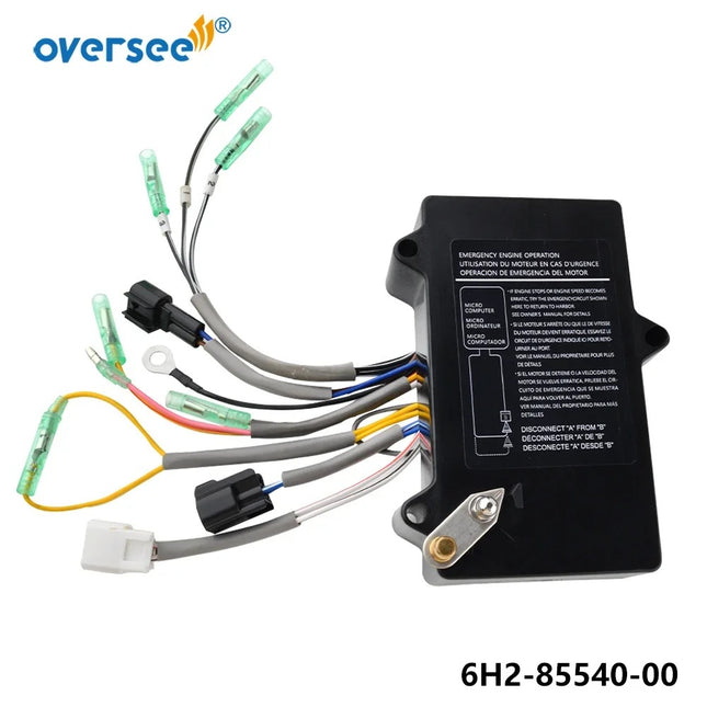 6H2-85540-10 CDI Power Pack For Yamaha 60HP 70HP 2 Stroke Outboard Motor 2002 and Up 6H2-85540-12