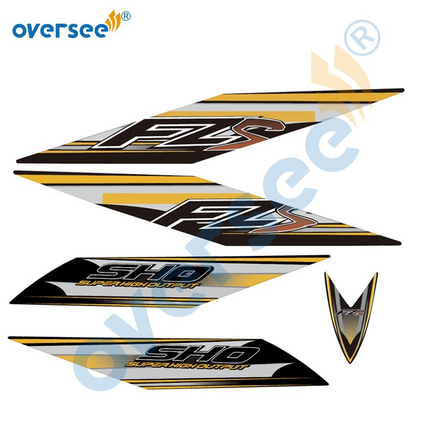 For Yamaha 2010 FZ S SVHO Super Vorteh High Output Wave Runner Decals Stickers