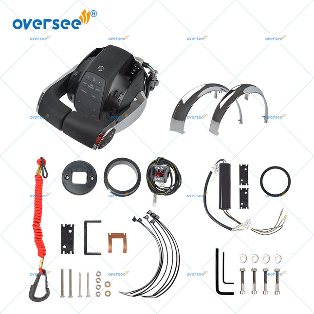8M0079499 Mercury Verado Dual Console Binnacle Kit w/ DTS Rigging Kit