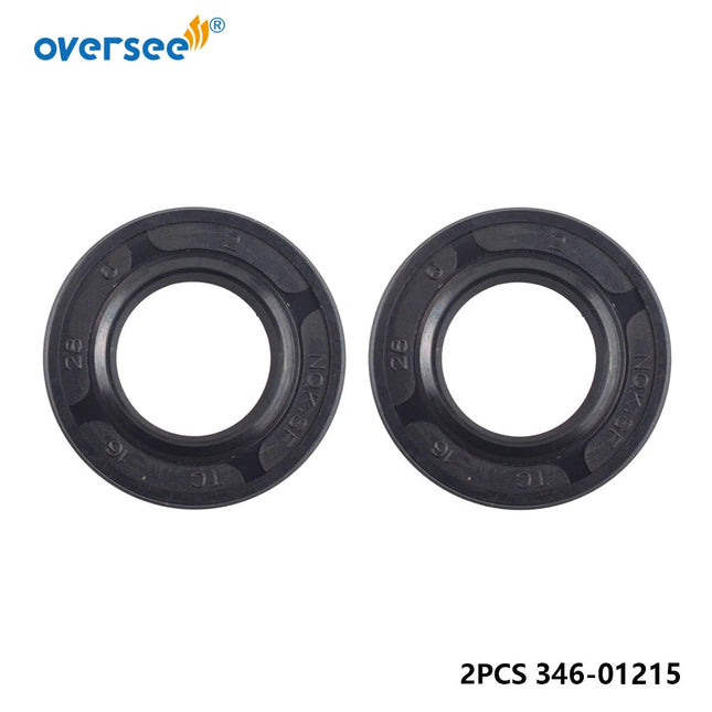 2PCS 346-01215-0 Oil Seal for Tohatsu Nissan Outboard Motor 25 30 HP 18x28x6mm 8537072