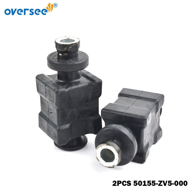 2PCS 50155-ZV5-000 Mounting Rubber Lower For Honda Outboard 4T BF25-30-40-50HP