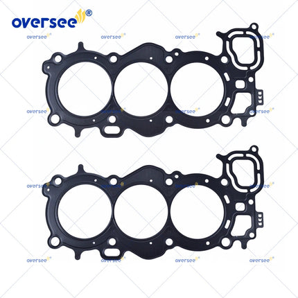 2pcs 6CB-11181-00 Cylinder Head Gasket for Yamaha F200-225-250-300HP Outboard Engine 6CB-11181-00-00