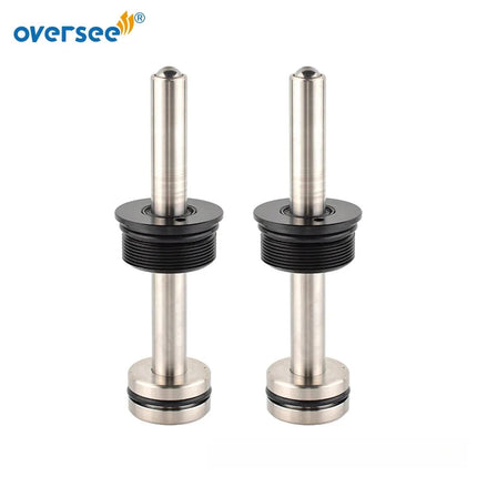2PCS 878243A1 & 878414A1 Trim Tilt Piston Rod Assy For Mercury 3 CYL 110-250HP Outboard 855998A08