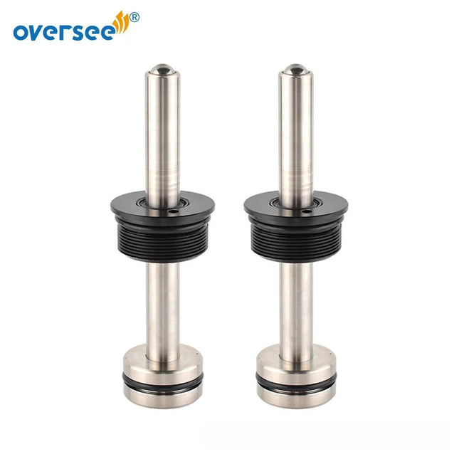 2PCS 878243A1 & 878414A1 Trim Tilt Piston Rod Assy For Mercury 3 CYL 110-250HP Outboard 855998A08
