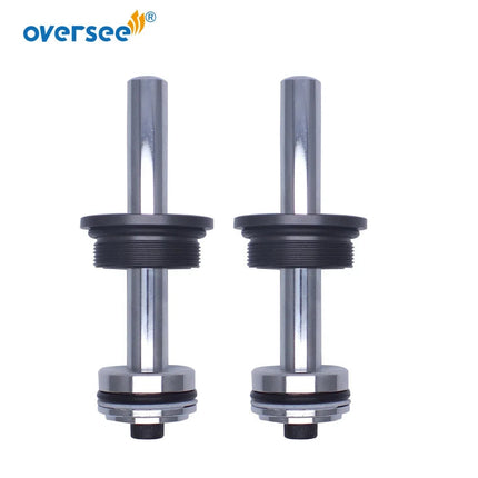 2pcs/set 6H1-43820 Trim Tilt Piston Sub Assy For Yamaha 75-90HP Outboard Motor With Screw Cap 6H1-43821-11