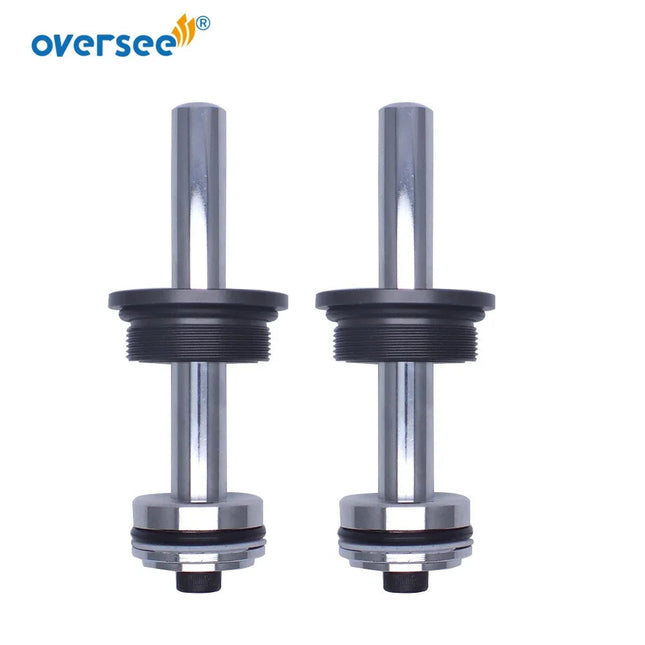 2pcs/set 6H1-43820 Trim Tilt Piston Sub Assy For Yamaha 75-90HP Outboard Motor With Screw Cap 6H1-43821-11