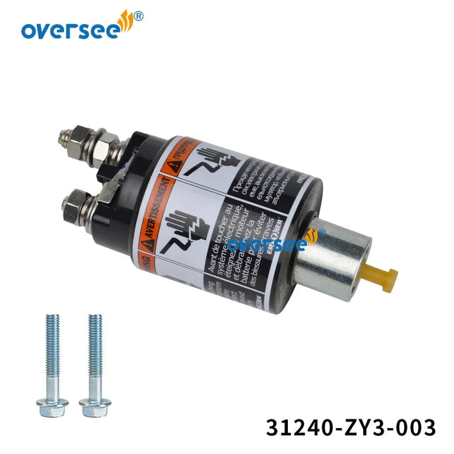 31240-ZY3-003 Starter Solenoid Compatible With Honda BF175-250 HP 2002 2007 and later 31240ZY3003