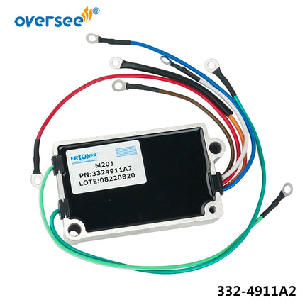 Switch Box CDI 338-4733A2 For Mercury Mariner Force 20-40HP 2 Cyl Outboard 114-4911 18-5786 332-4911A2/A3/A5/A8