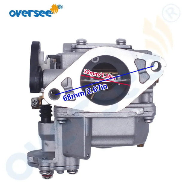3323-835382T04 3323-835382A1 Carburetor Assy for Mercury Mariner 4-Stroke 9.9HP 13.5HP 15HP Outboard Motor 835382T1 835382T3