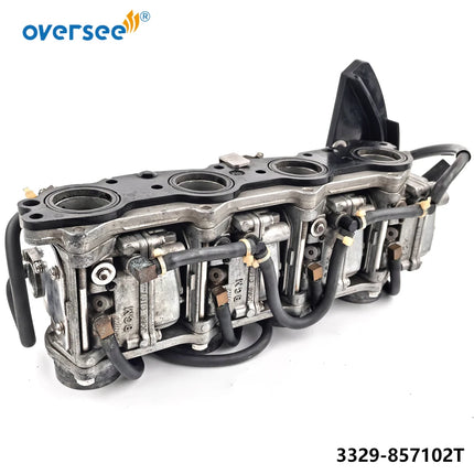 Carburetor Kit 857102T2 / 3 / 4 / 7 For Mercury 60HP 4 Stroke 4 Cyl Outboard Motor 3329-857102T 4PCS/1Set