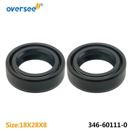 346-60111 Oil Seal  For Mercury Marine Tohatsu Outboard Motor 25HP 30HP Shaft Seal 26-161301, 346-60111-0